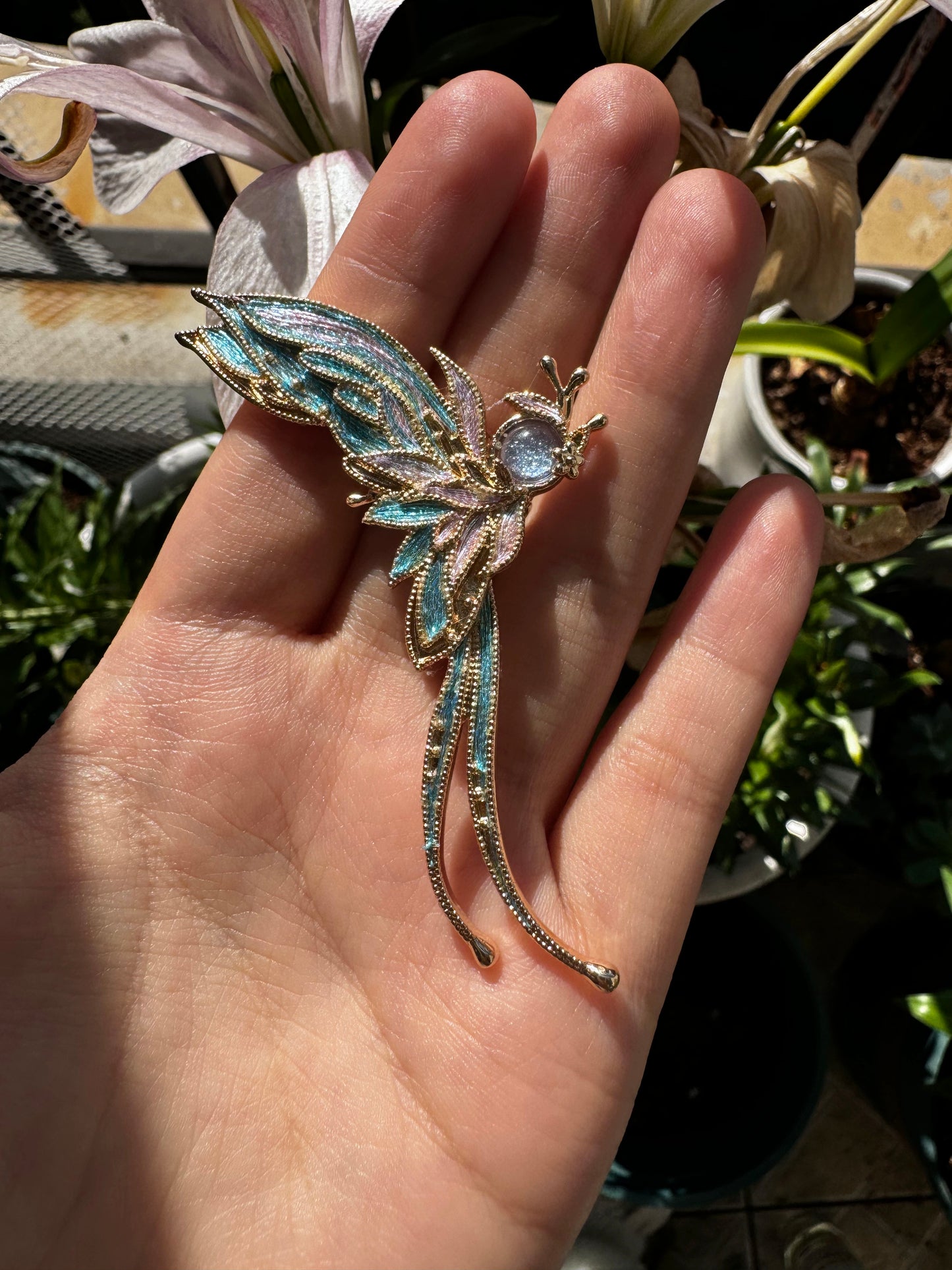 Dotted Silk kit-Butterfly Fairy-Tian-tsui